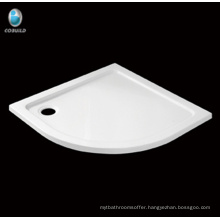 Hot sell bathroom Sector Corner acrylic Shower tray